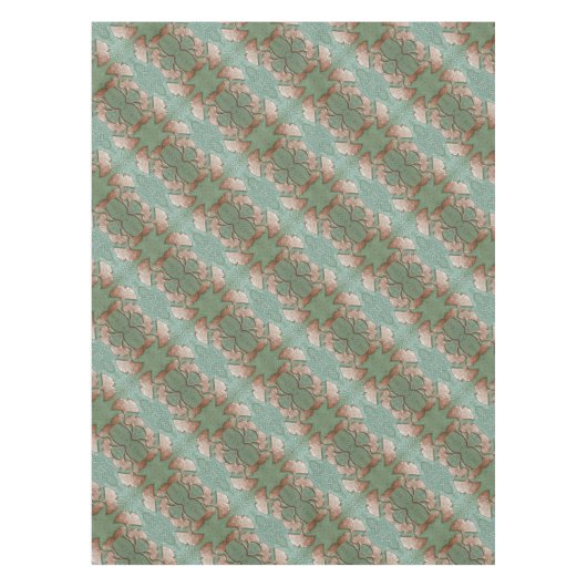 Tischdecken mit Gingko-Blatt-Design (Vorderseite)
