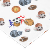 Tischdecken Sport (Schrägansicht)