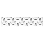 Tischdecker Kurzer Tischläufer (Horizontal)