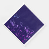 Tischdekor des botanischen Party" Serviette (Ecke)