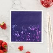 Tischdekor des botanischen Party" Serviette (Beispiel)