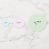 Tischdekoration, Osterdekoration Konfetti (Rückseiten)