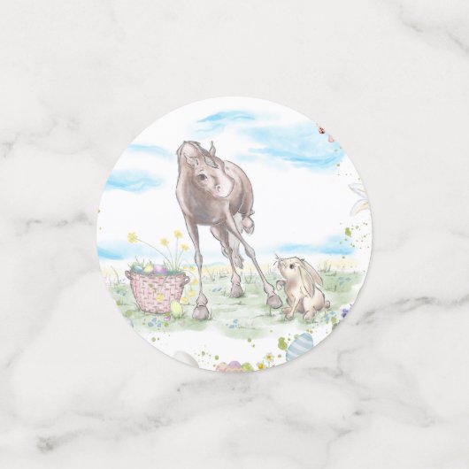 Tischdekoration, Osterdekoration Konfetti (Klein Vorderseite)