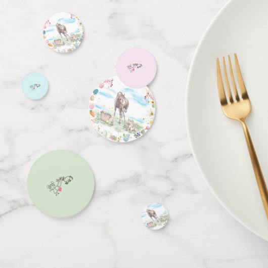 Tischdekoration, Osterdekoration Konfetti (Gruppe)