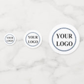 Tischdekorationen für Geburtstage Partyware-Logo Konfetti (Rückseiten)