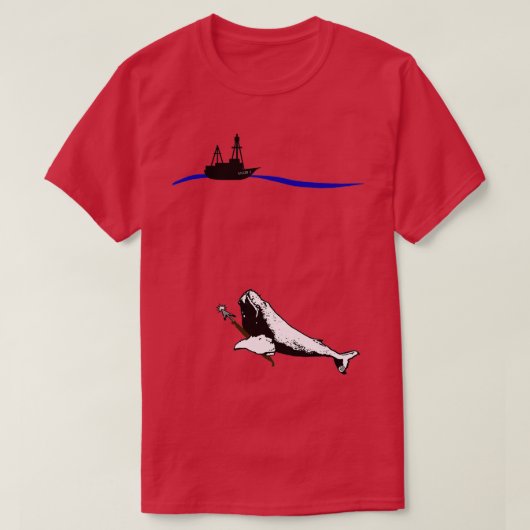 Tische gedreht T-Shirt (Design vorne)