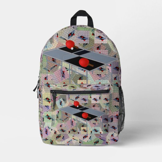 Tische mit Flechtmuster, Rucksack (Vorderseite)