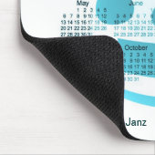 Tischkalender 2012 mousepad (Ecke)