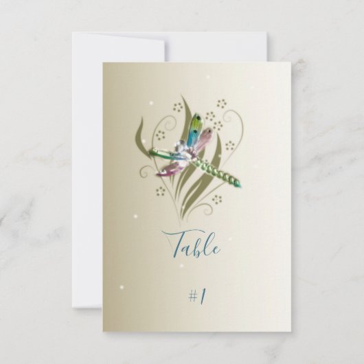 Tischkarte für den Schmuckzug des Empfangs Einladung (Rückseite)