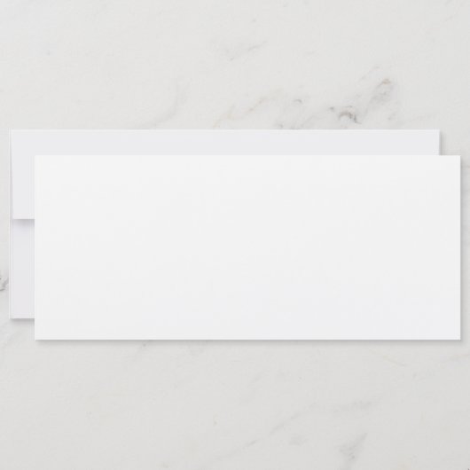 Tischkarte für Sitzplätze - Modernes Skript Einladung (Rückseite)