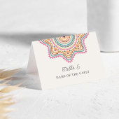 Tischkarte Tischnummer