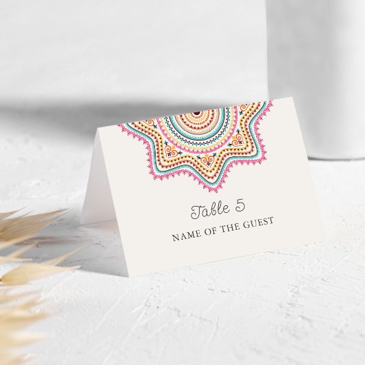 Tischkarte Tischnummer