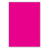 Tischkarte Tischnummer (Rückseite)