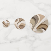 Tischkonfetti in stilvoller abstrakter Grafik Konfetti (Vorderseiten)