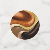 Tischkonfetti in stilvoller abstrakter Grafik Konfetti (Klein Vorderseite)