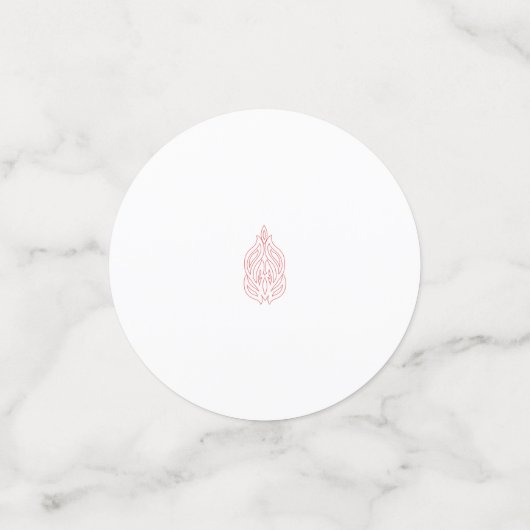 Tischkonfetti Konfetti (Klein Vorderseite)