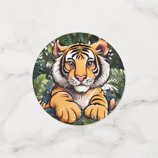 Tischkonfetti Konfetti (Klein Vorderseite)