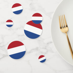 Tischkonfetti mit der Flagge der Niederlande Konfetti