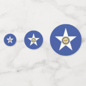 Tischkonfetti mit der Flagge von Houston, Texas Konfetti (Vorderseiten)