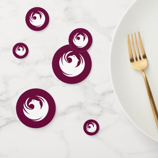 Tischkonfetti mit Fahne von Phoenix City, Arizona Konfetti (Gruppe)