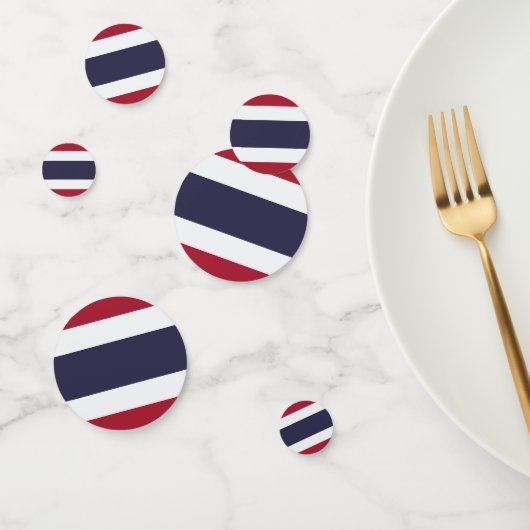 Tischkonfetti mit thailändischer Flagge Konfetti (Gruppe)