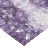 Tischläufer-Amethyst-Kristalle Großer Tischläufer (Ecke)
