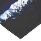 Tischläufer aus Schwarz und Weiß (Ecke)