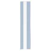 Tischläufer Blau Weiß Streifen (Vorderseite)