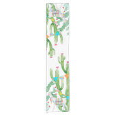Tischläufer Boho Llama Bohemischer Cacti-Wüstenstr (Vorderseite)