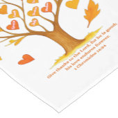 Tischläufer "Der Dankeschön-Baum" (Ecke)