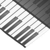 Tischläufer für Klaviertastatur (Ecke)