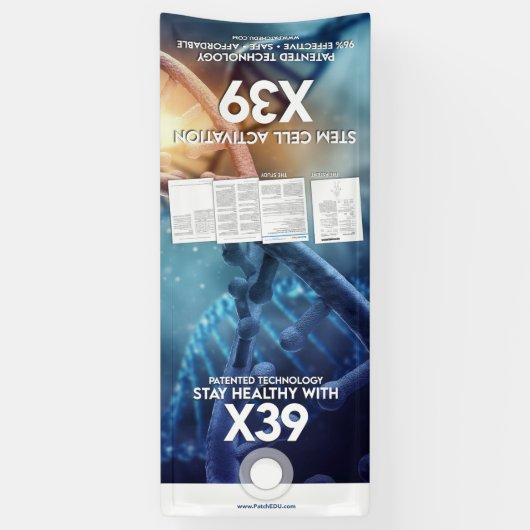 Tischläufer für Messen Banner (Vertikal)