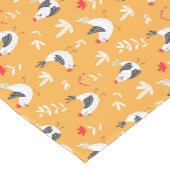 Tischläufer für niedliche Hühner (Ecke)