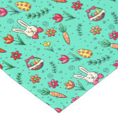 Tischläufer für weiches Cyan Oaster (Ecke)