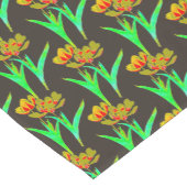 Tischläufer Gelb und Rot (Ecke)