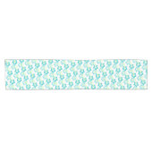 Tischläufer-hawaiianische Blume Kurzer Tischläufer (Horizontal)