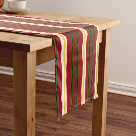 Tischläufer Kwanzaa Streifen (Beispiel)