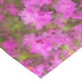 Tischläufer Lila Rhododendron (Ecke)