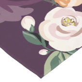 Tischläufer Lila Rose Goldener Fleck (Ecke)