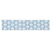 Tischläufer mit Blumenquadrat-Design (Horizontal)