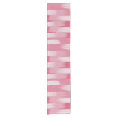 Tischläufer mit rotem und weißem Muster (Vorderseite)