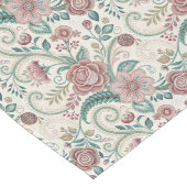 Tischläufer mit Viktorianischen Florals (Ecke)