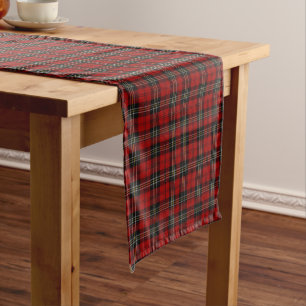Tischläufer - Red Tartan Macpherson Clan