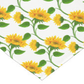 Tischläufer-Sonnenblumen-Tischläufer Kurzer Tischläufer (Ecke)