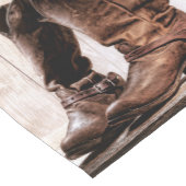 Tischläufer stickt Land rustikalen Western Bar tra (Ecke)