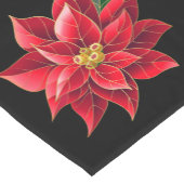 Tischläufer Weihnachten Poinsettia (Ecke)