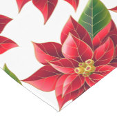 Tischläufer Weihnachten Poinsettias (Ecke)