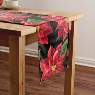Tischläufer Weihnachten Poinsettias