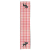 Tischläuferin Yellowstone-Elche Kurzer Tischläufer (Vorderseite)