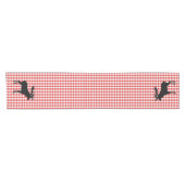 Tischläuferin Yellowstone-Elche Kurzer Tischläufer (Horizontal)